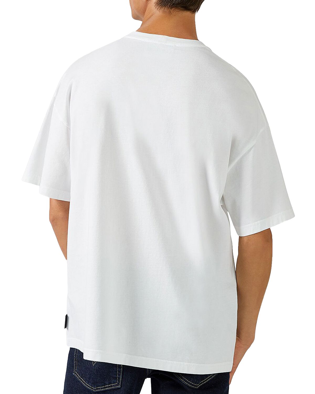 Versace Jeans Couture Graphic Logo Tee White