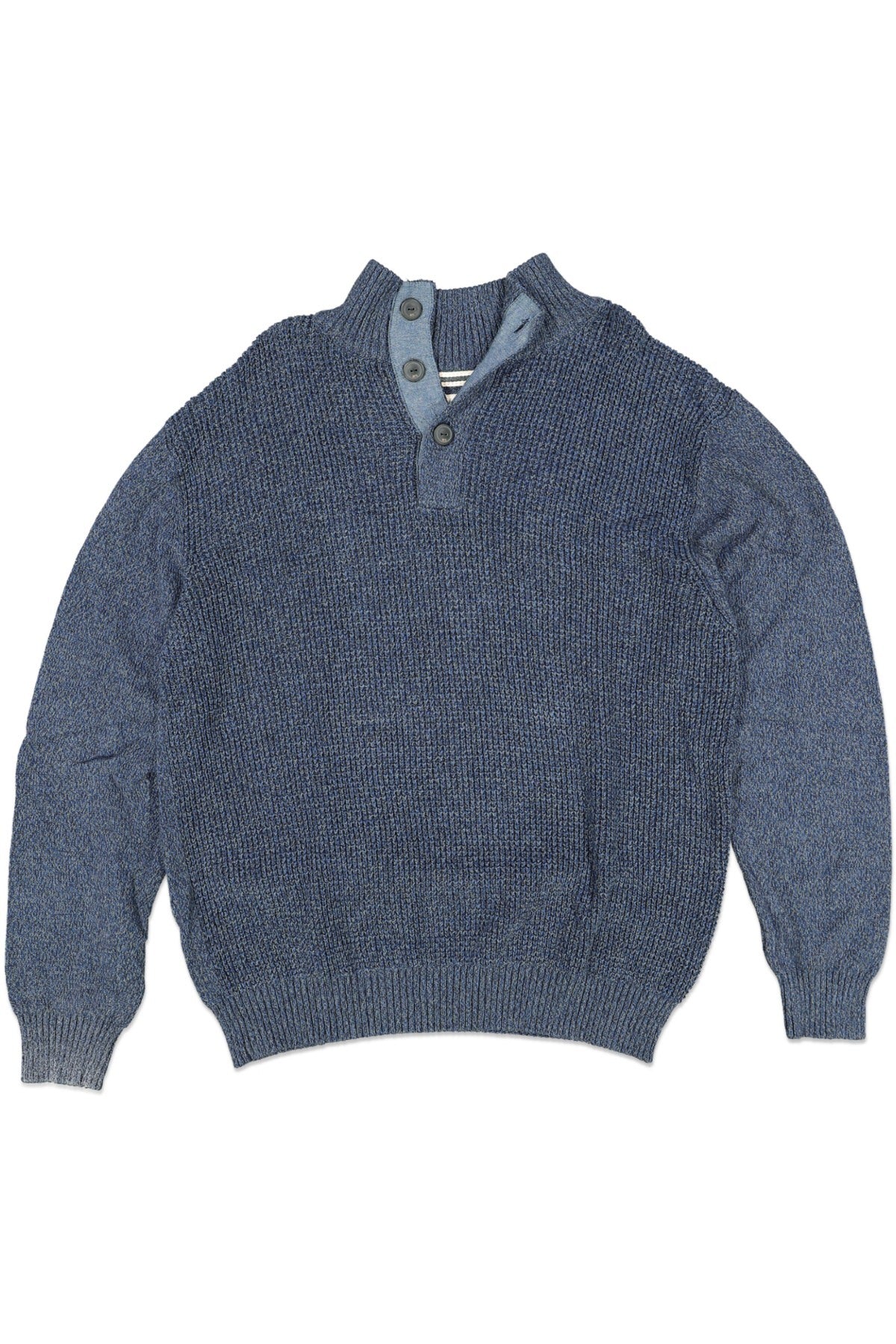 WEATHERPROOF VINTAGE Knit Sweater MOCK BLUE CheapUndies