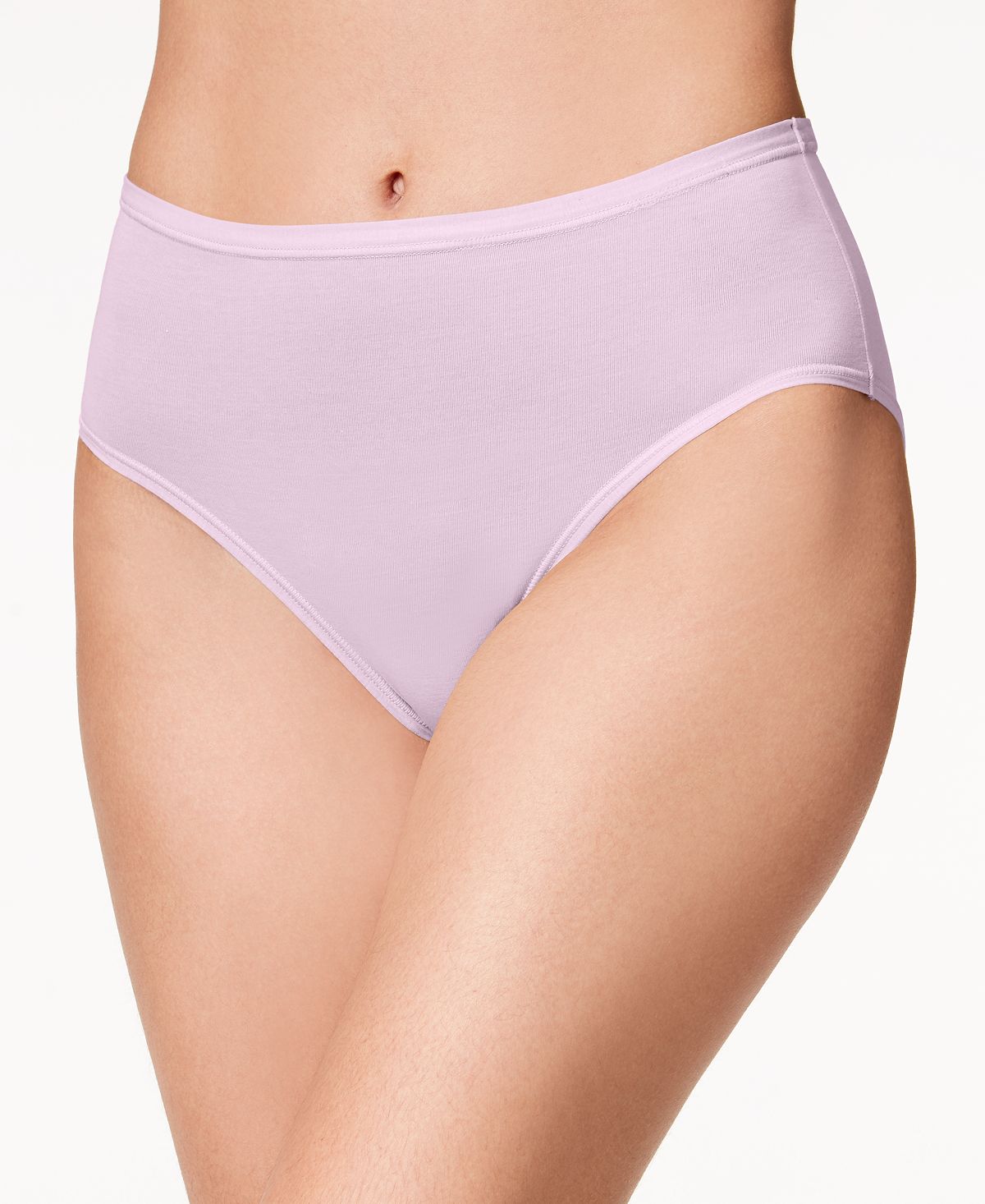 Wacoal B.fitting High-cut Full-coverage Brief 834241 Lilac Snow