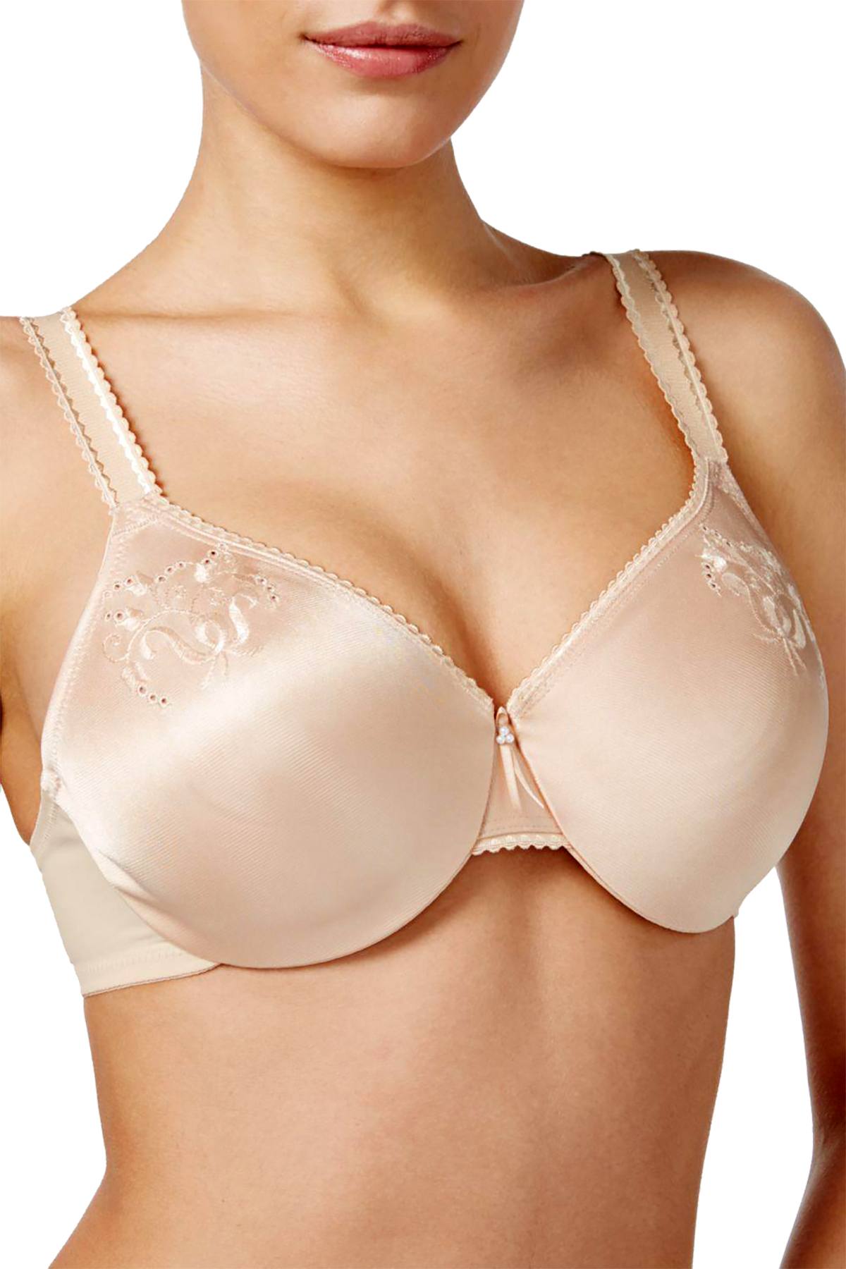 Wacoal Naturally Nude Slimline Seamless Minimizer Bra