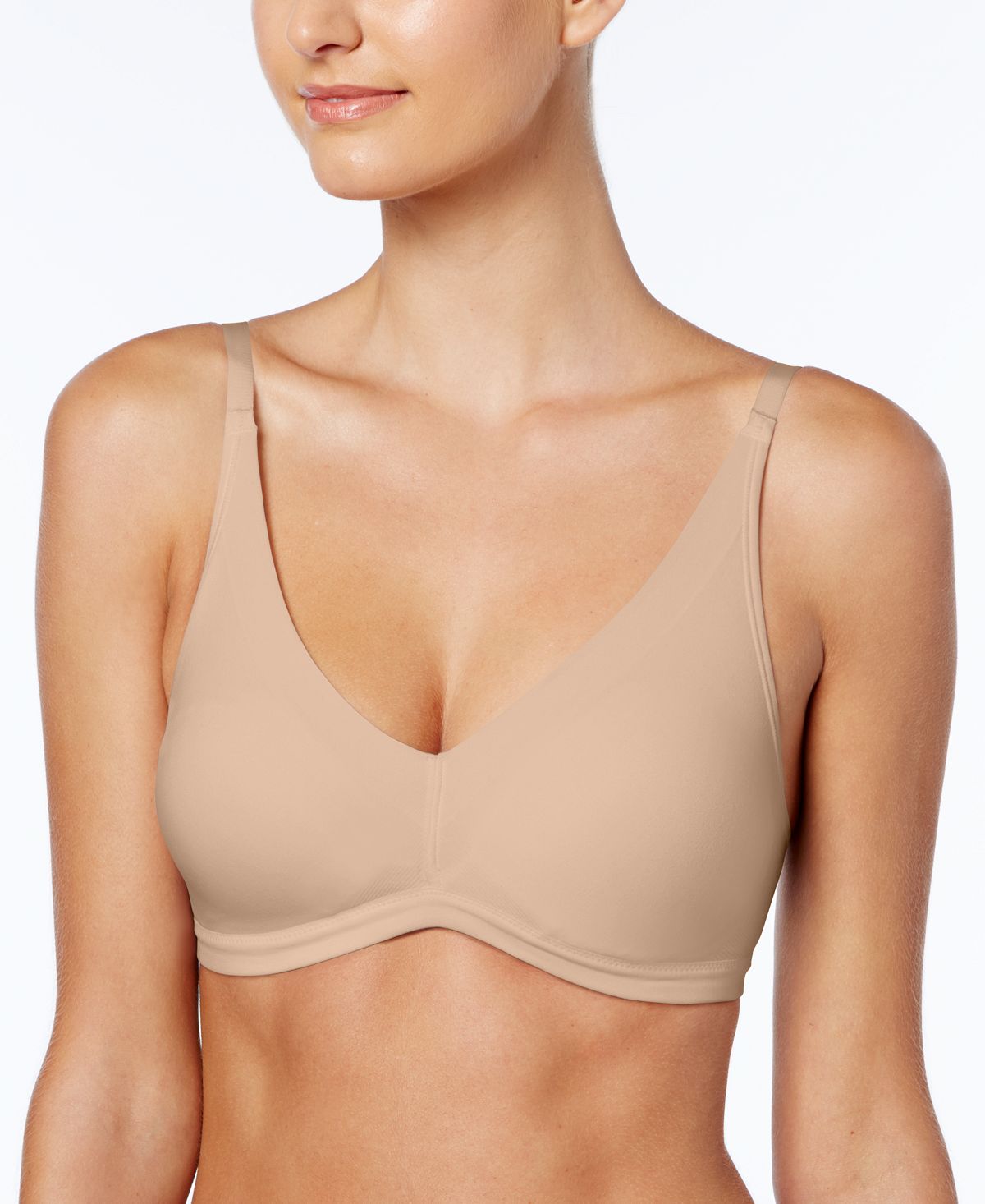Warner's Easy Does It Wireless Light-lift Bra Rn0212a Toasted Almond –  CheapUndies
