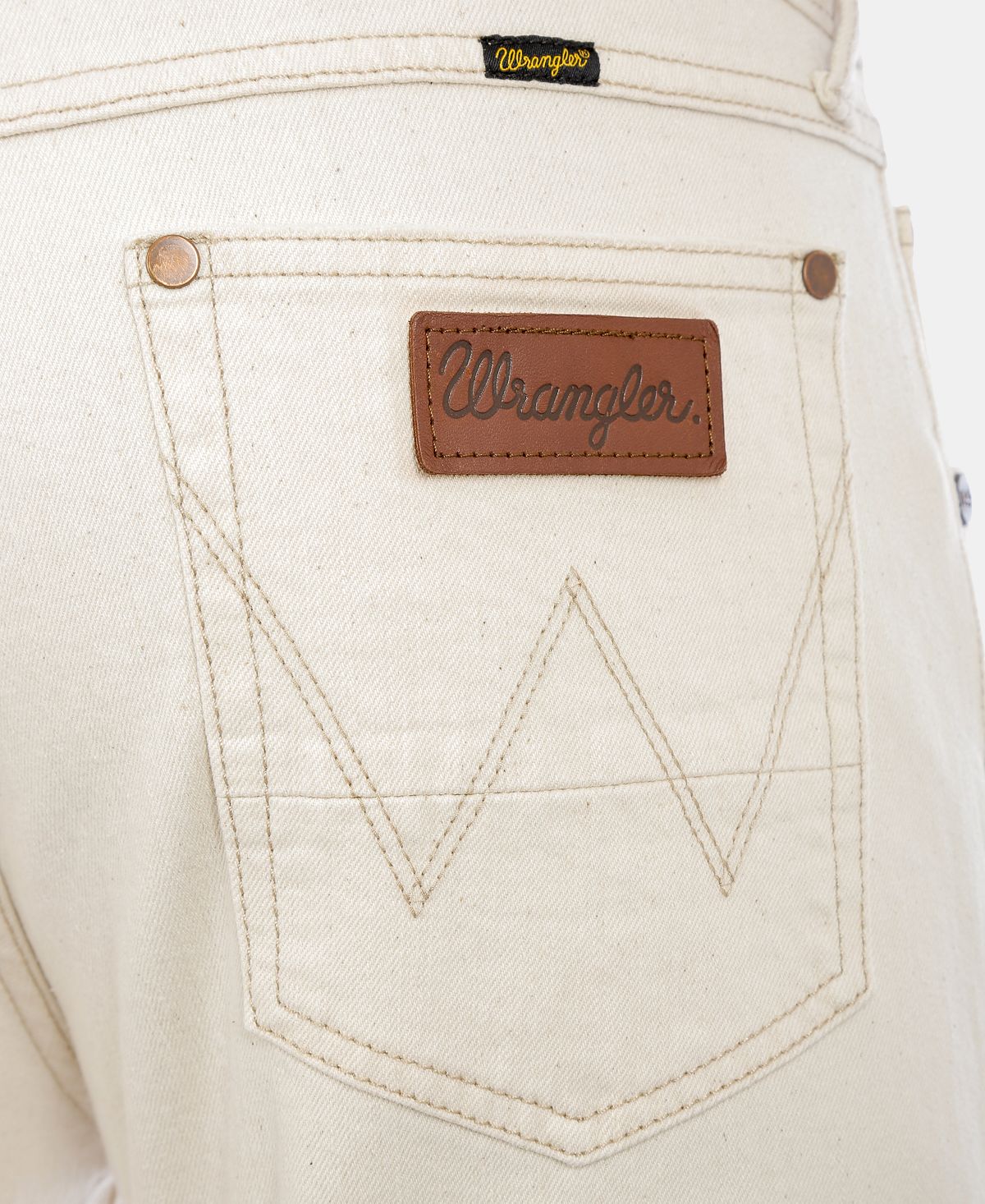 Wrangler Slim Tapered Jeans Clean Natural