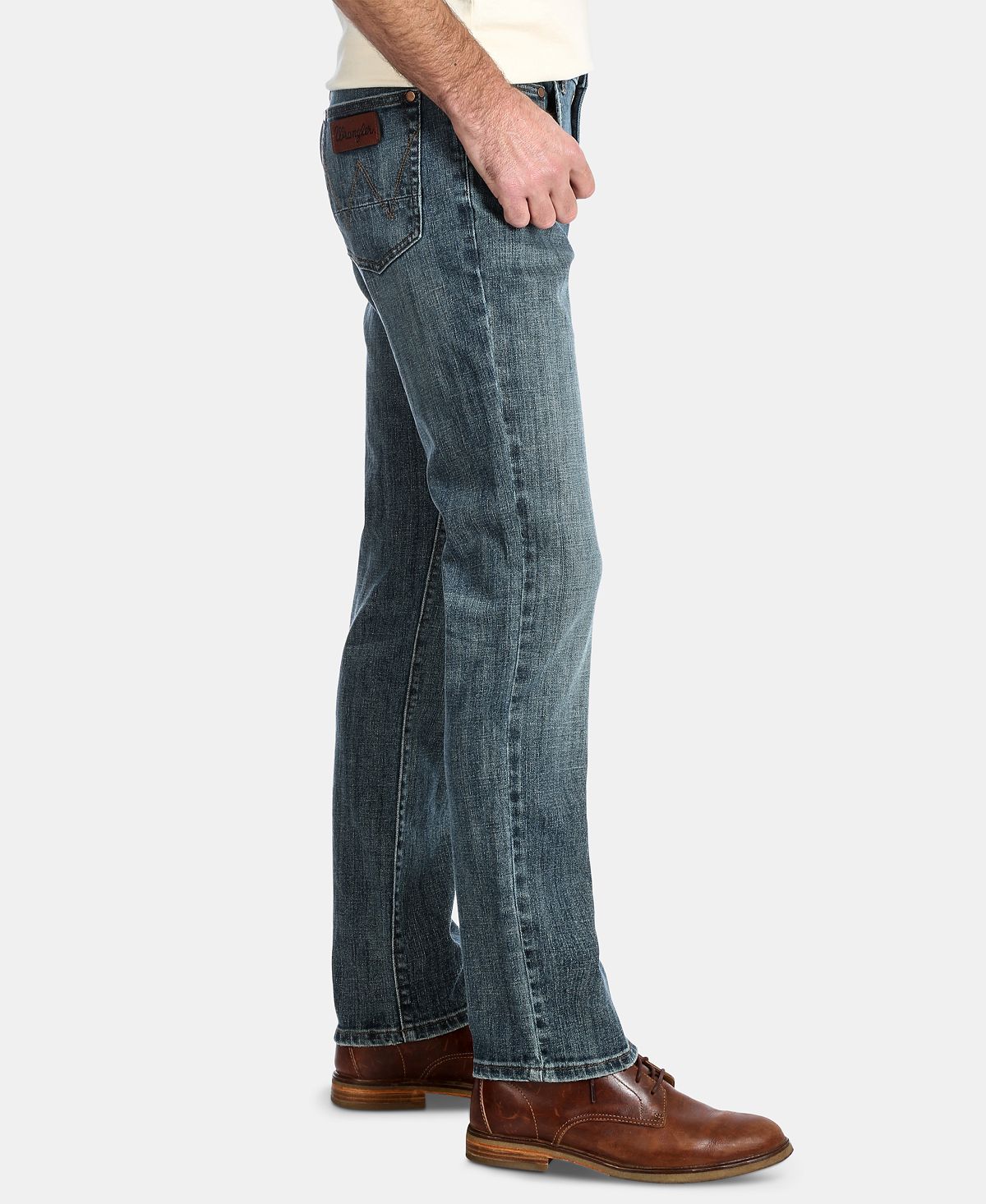 Wrangler Straight-fit Greensboro Jeans Blue Green