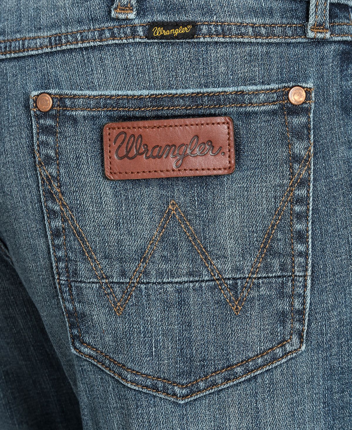 Wrangler Straight-fit Greensboro Jeans Blue Green