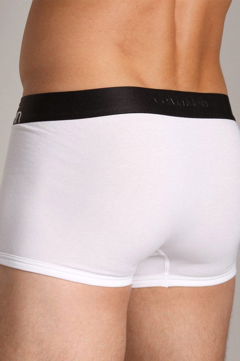 Calvin Klein White Bold Trunk