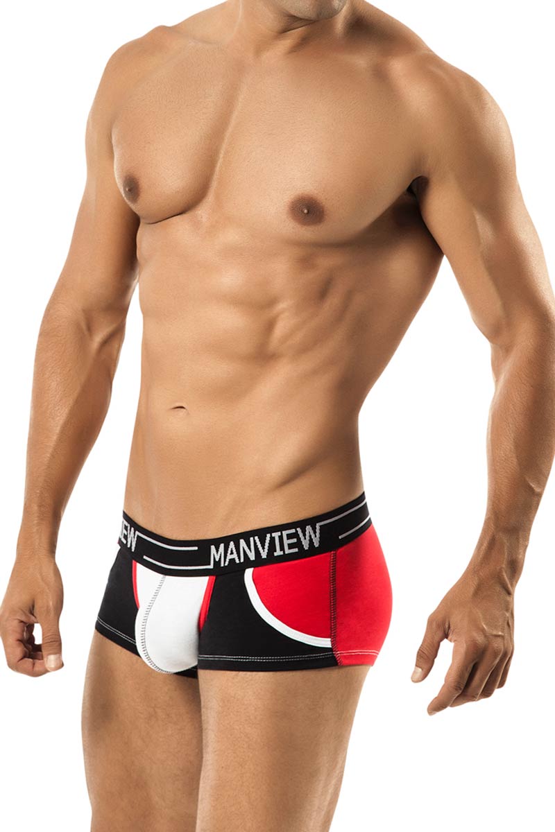 Manview Red Stretch Cotton Spalding Boxer