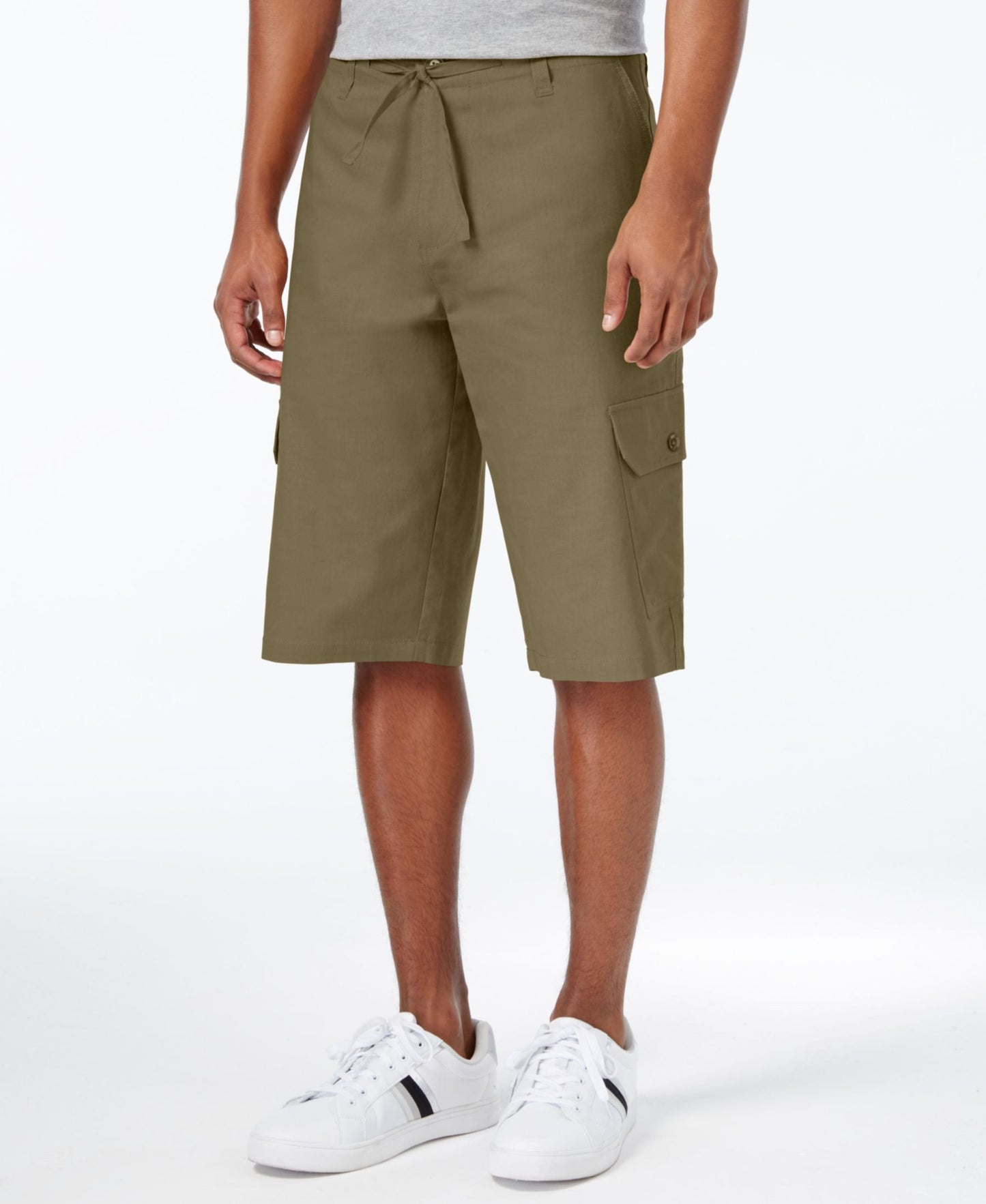 Sean John Men's Lightweight Linen Cargo Short