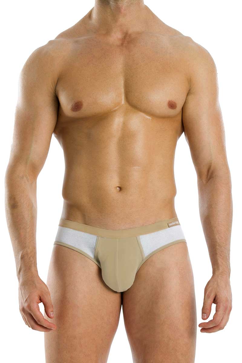 Modus Vivendi White Perforated Mini Brief