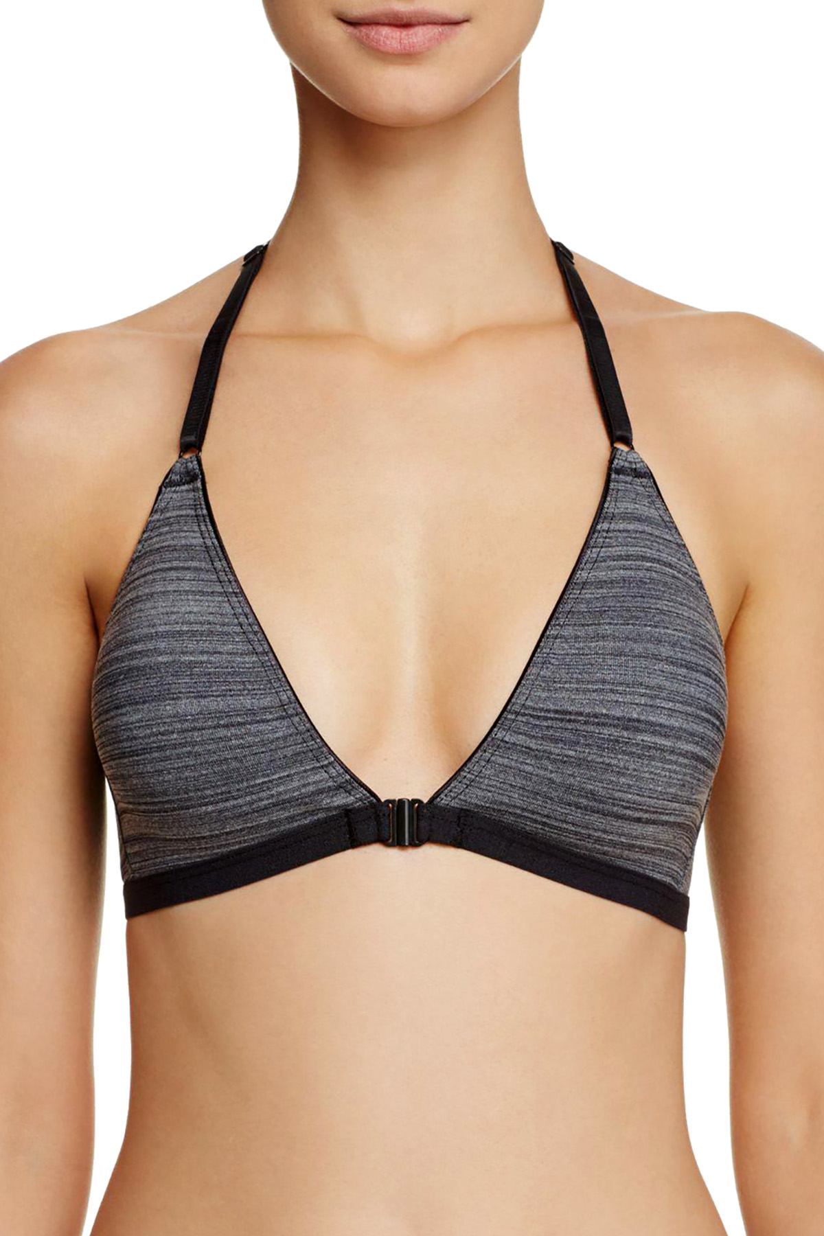 b.tempt'd Black-Night Spectator Waterfall-Strap Bralette