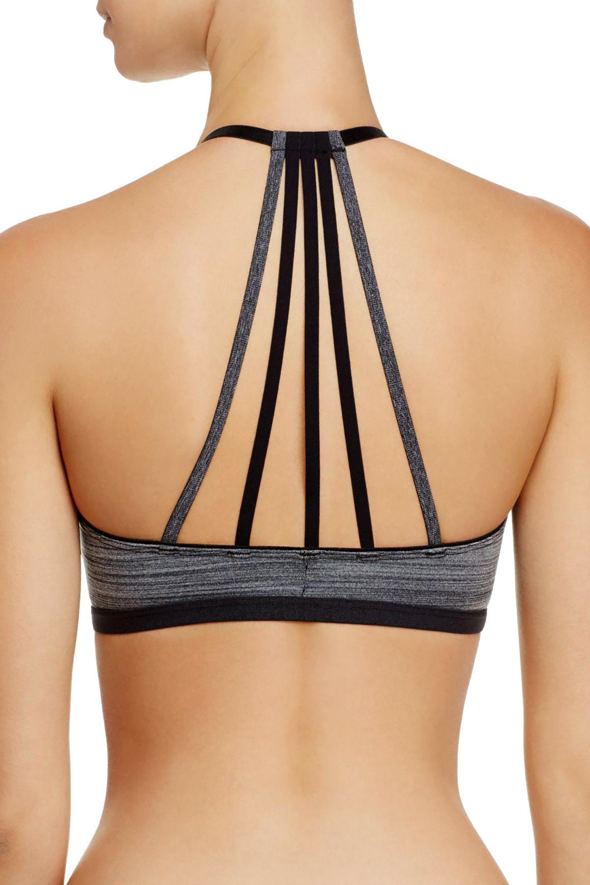 b.tempt'd Black-Night Spectator Waterfall-Strap Bralette