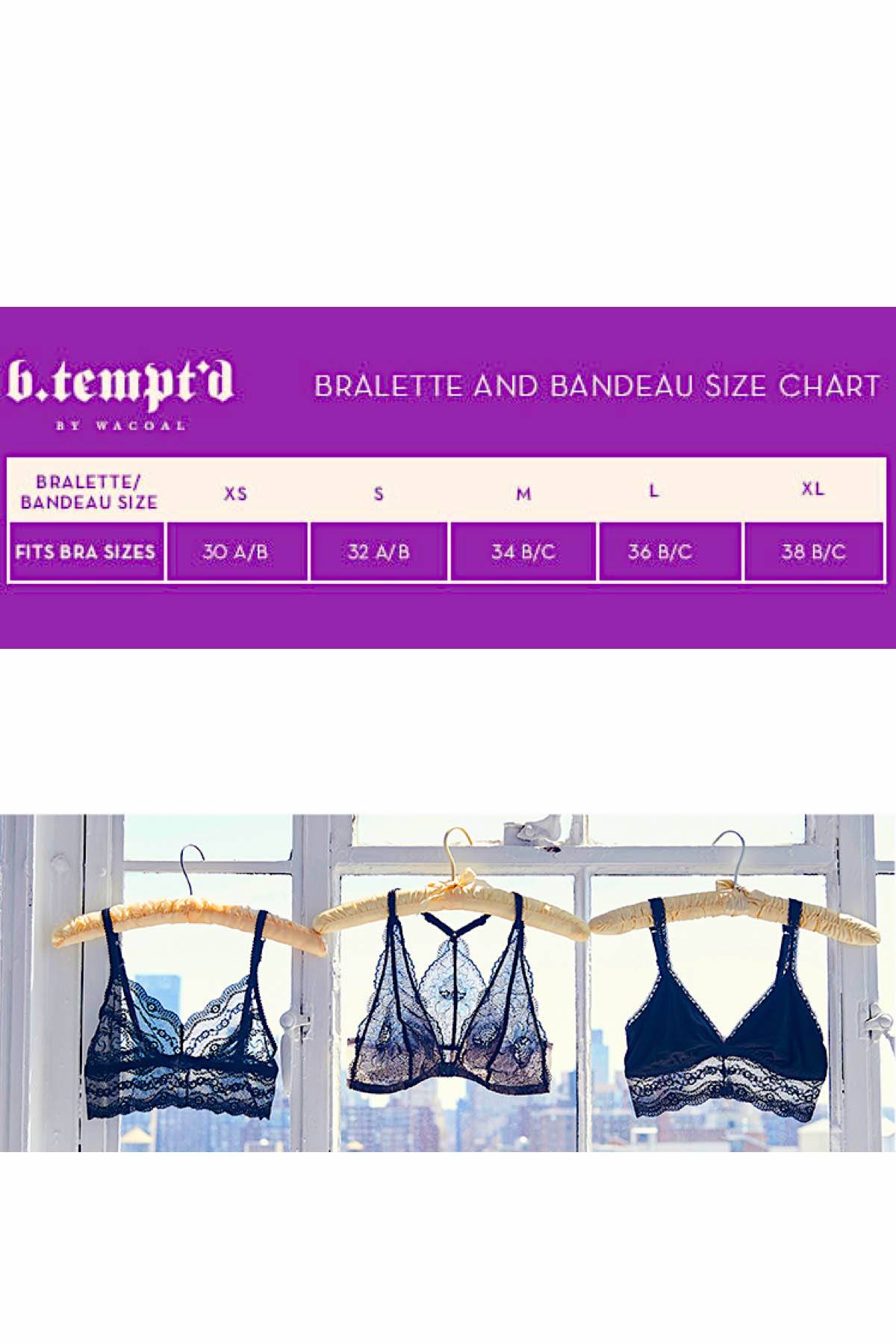 b.tempt'd Pink-Yarrow b.provocative Lace Front-Closure Racerback Bralette