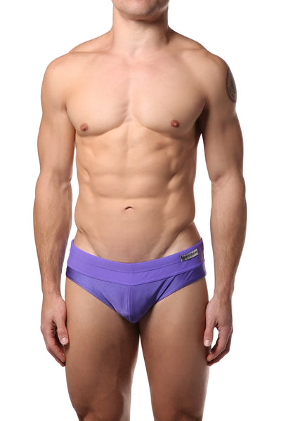 Modus Vivendi Purple Contrast Swim Brief