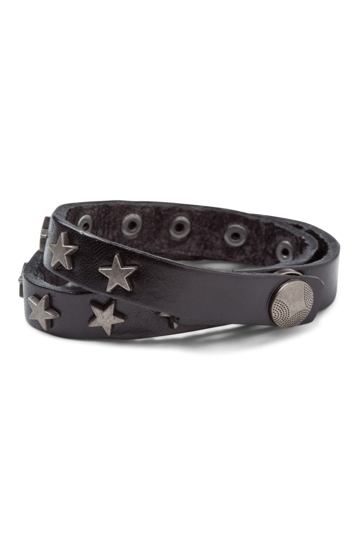 Smash Black Wrap Bracelet