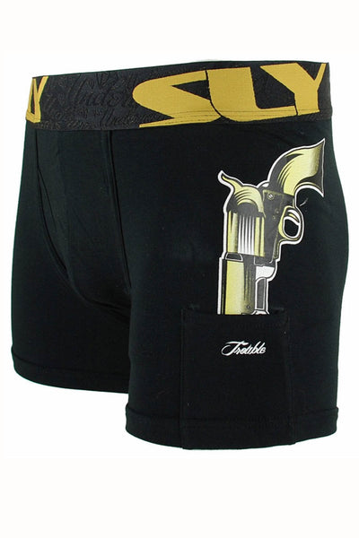 Sly Black Thug Life Boxer Brief