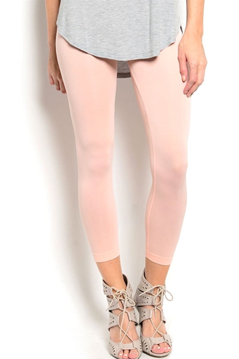 Soho Girls Peach Seamless Leggings