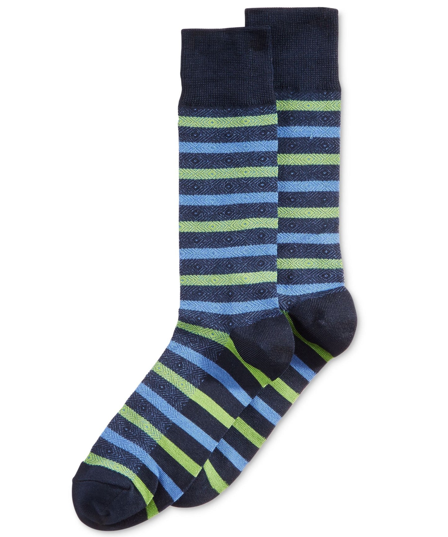 Perry Ellis Printed Dress Socks