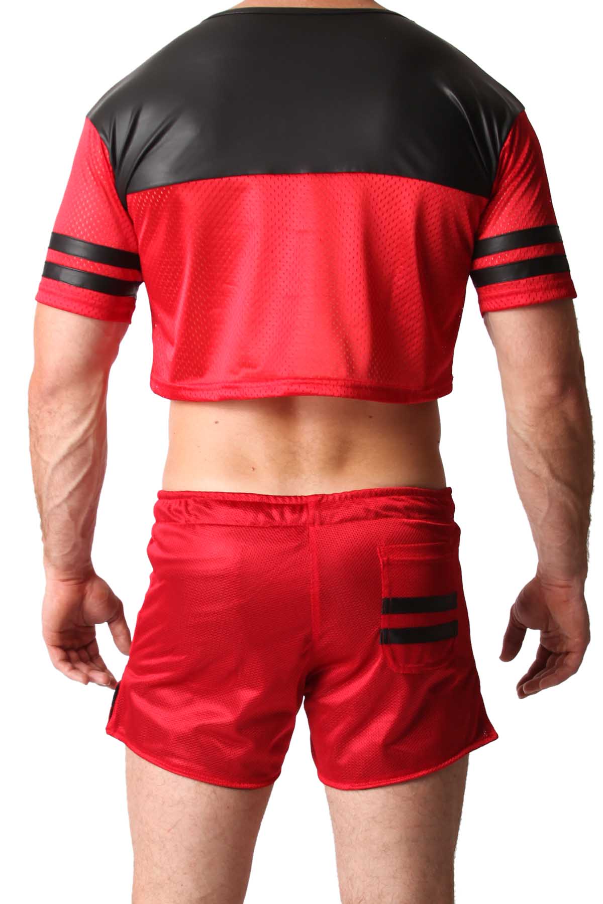 Timoteo Tight End Red Reversible Short