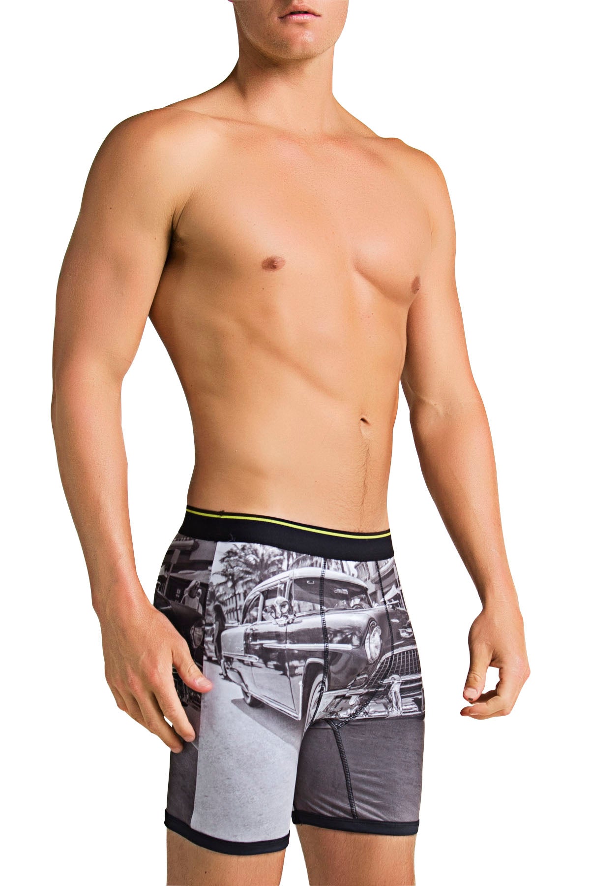 Balanced Tech Vintage Car Performance Boxer Brief