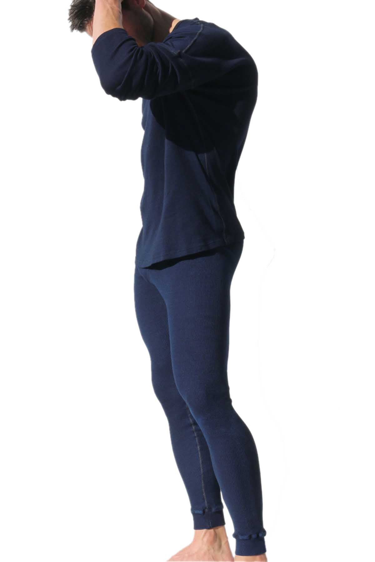 Rufskin Indigo Ocean Thermal Cotton Long John