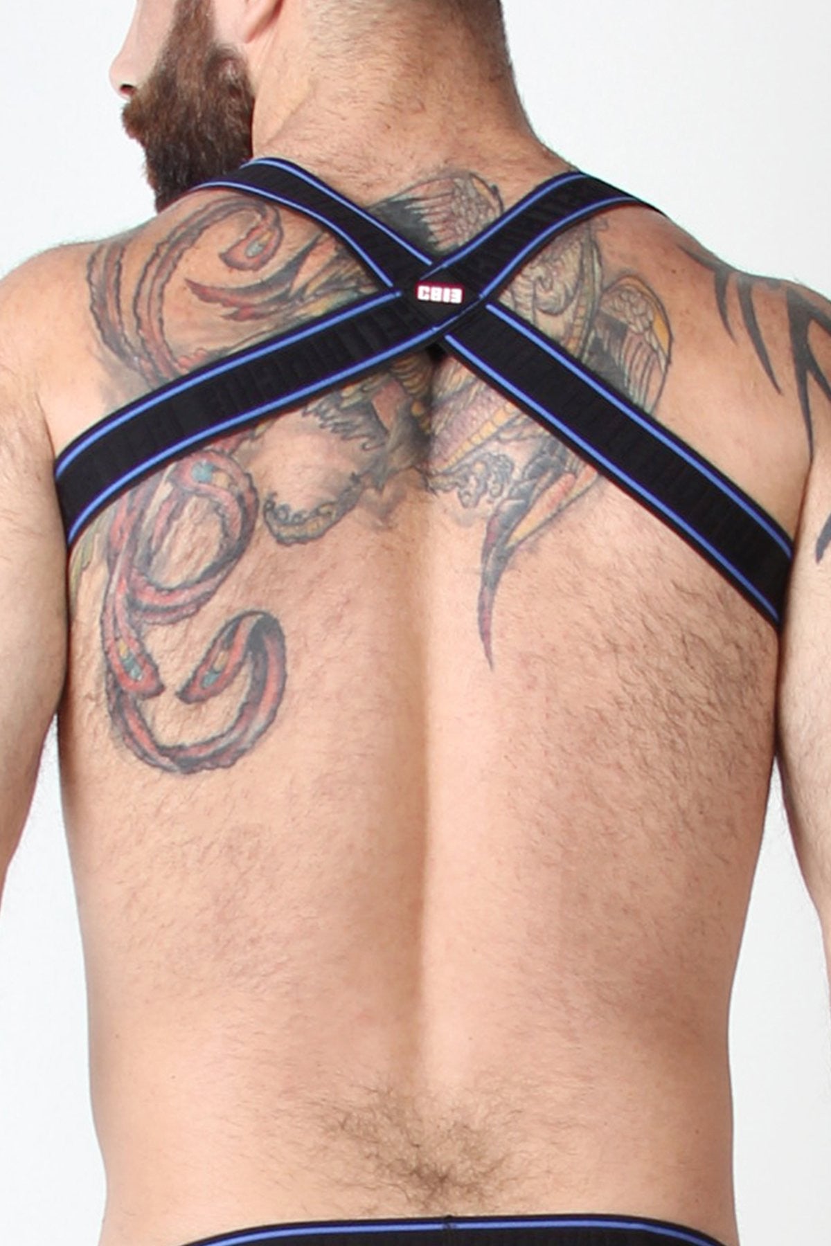 cellBlock 13 Blue Atlas Elastic Harness