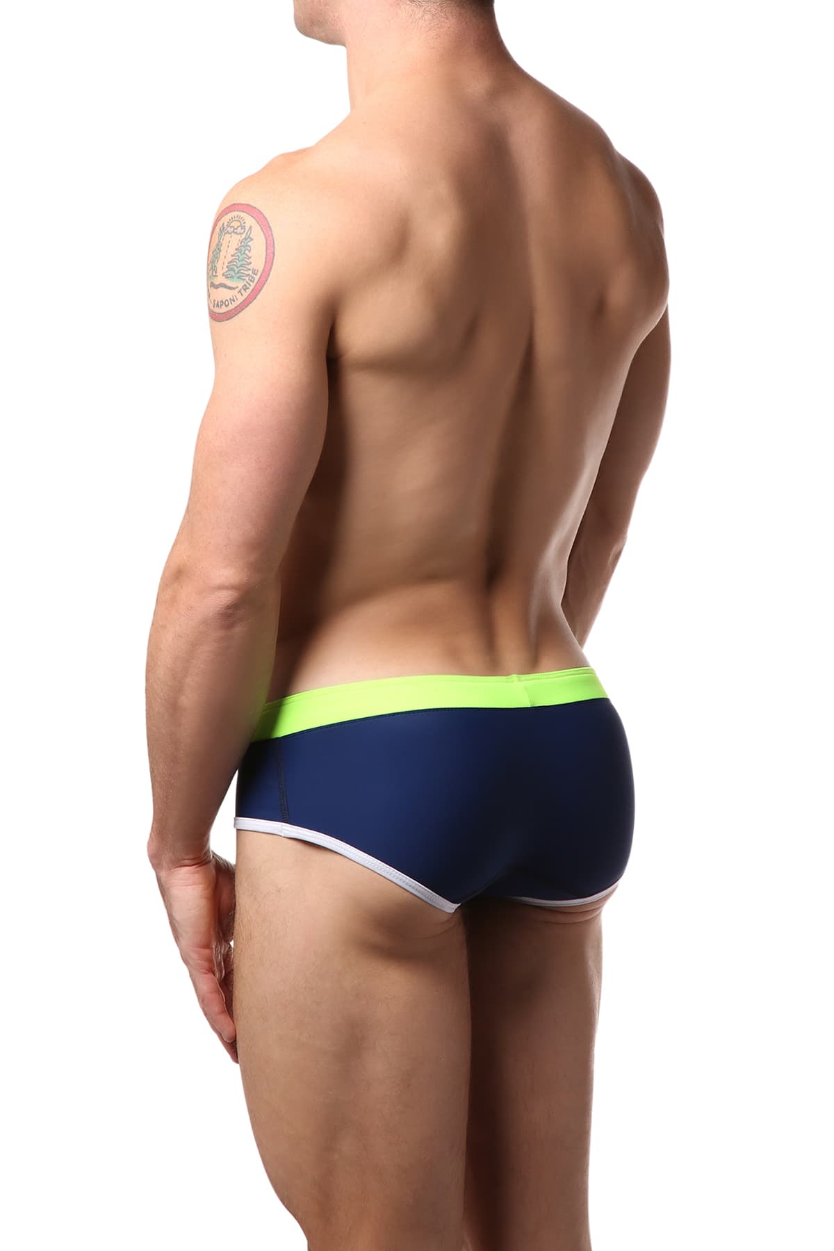 Gigo Blue & Green Active Swim Brief