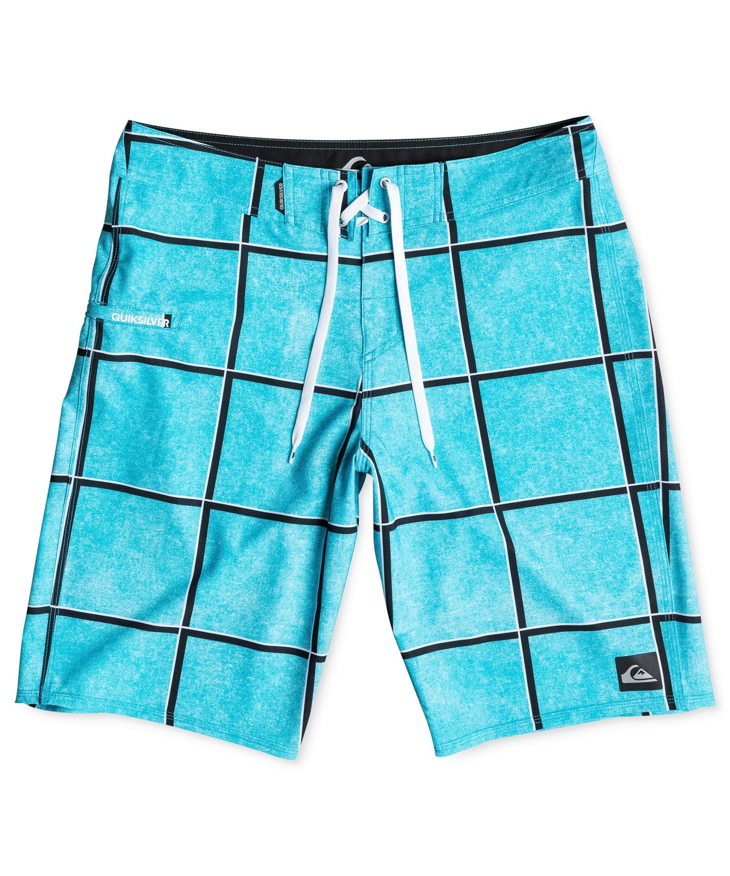 Quiksilver Men's Electric Stretch Windowpane Check Boardshorts