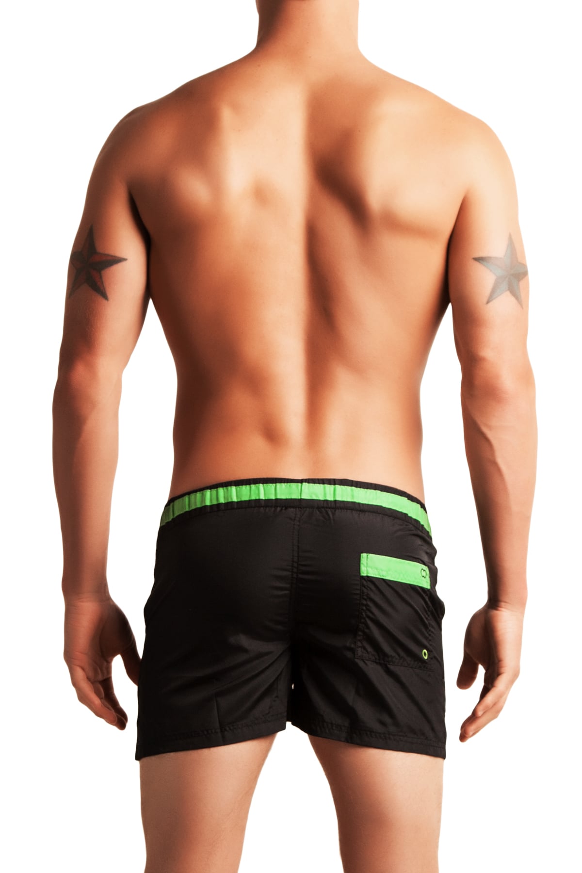 2EROS Black Lime ICON2 Swim Short