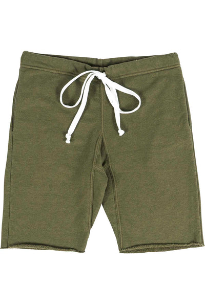 Rxmance Army Green Sweat Short w/ Pocket