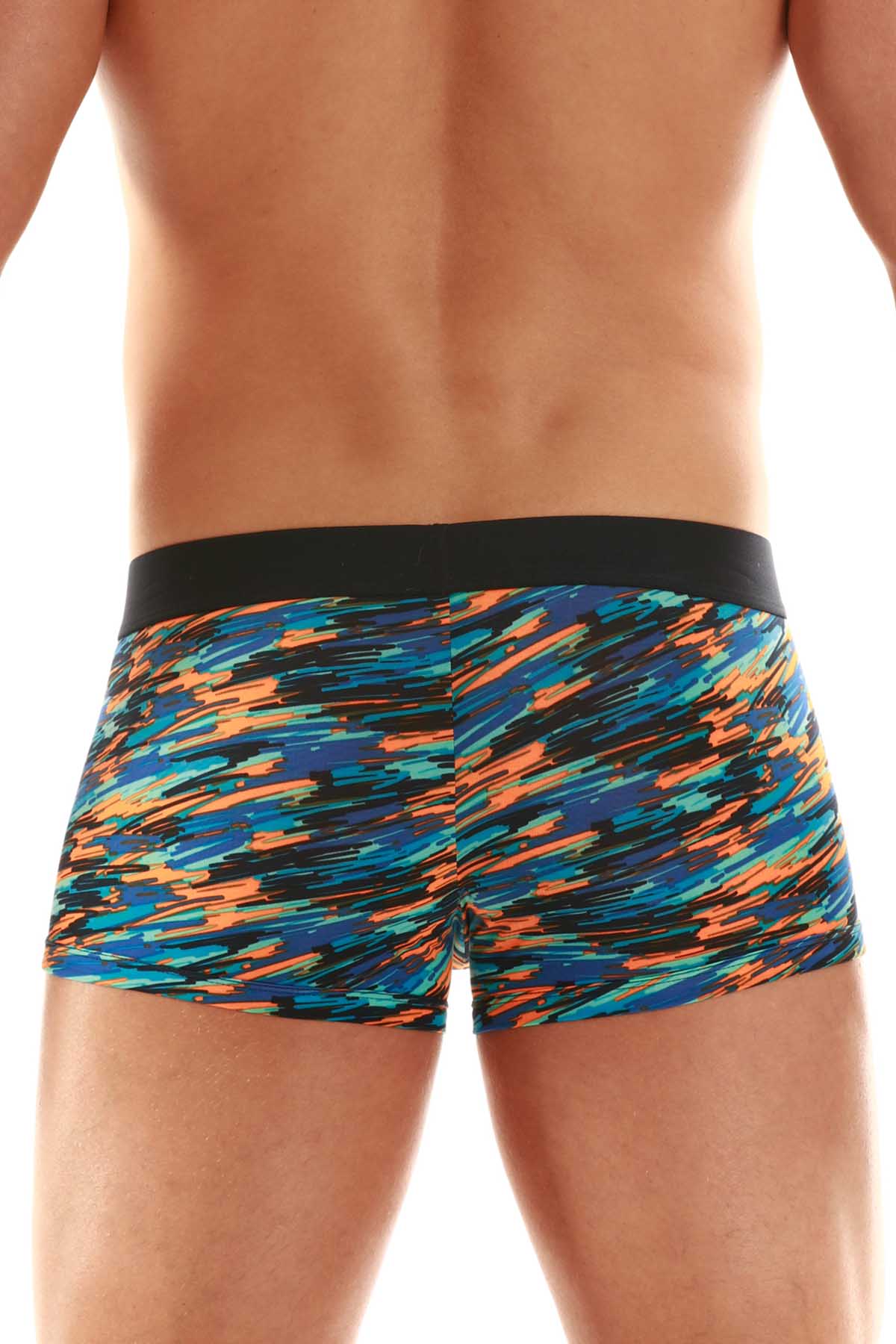 Papi Orange Abstract Microflex Brazilian Trunk