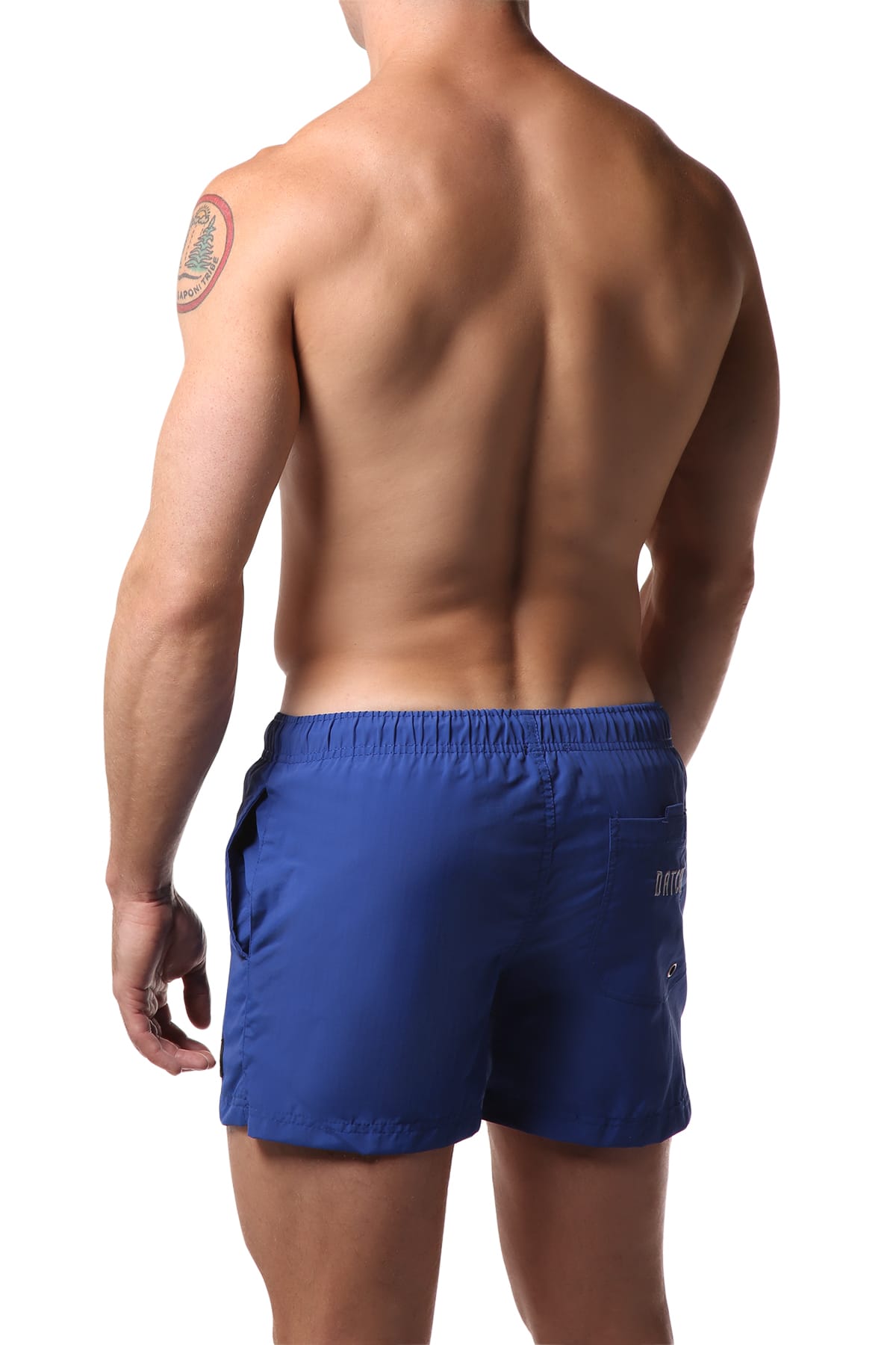 Datch Solid Dark Blue Gladiator Swim Short