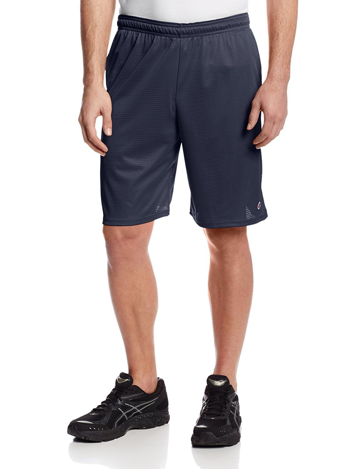 Champion Slate Grey Mesh Short with Pockets