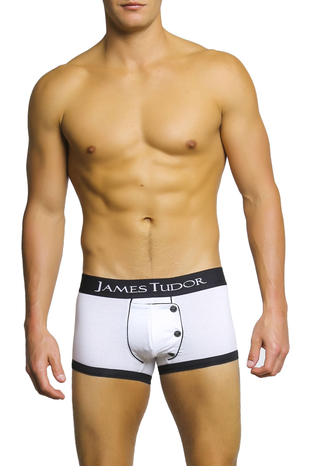 James Tudor White Half Fall Boxer