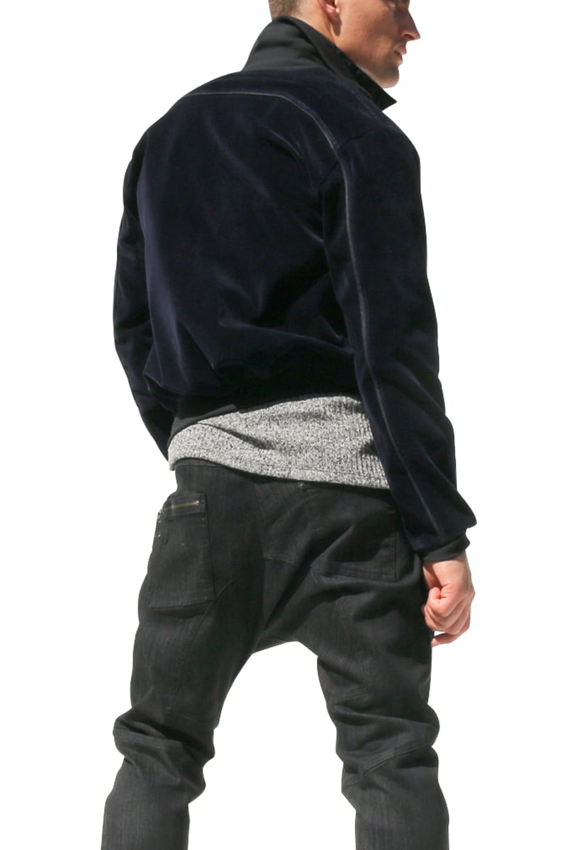 Rufskin Midnight Blue Kash Velvet Jacket