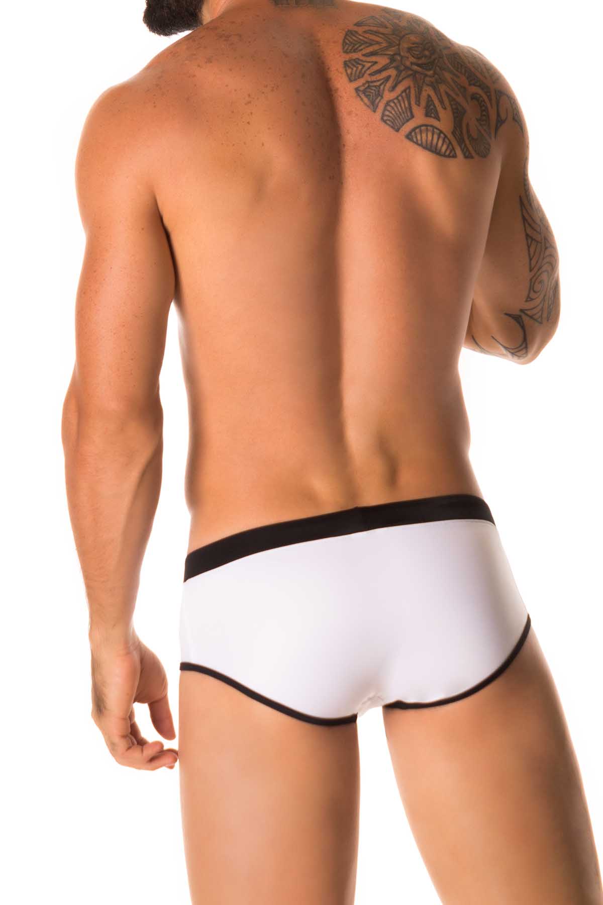 Jor White Sport Swimwear Brief