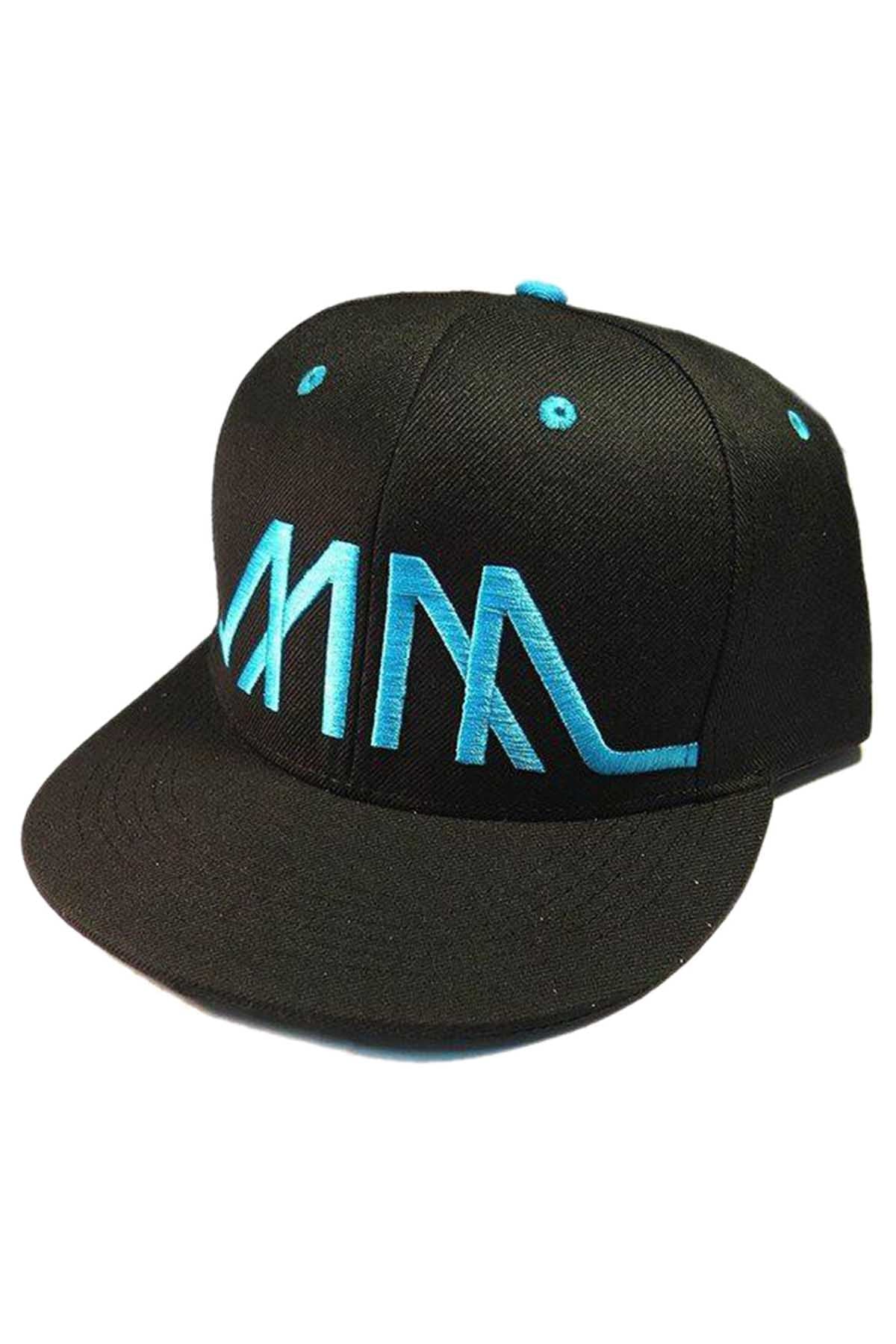 Marco Marco Blue Embroidered MM Snapback