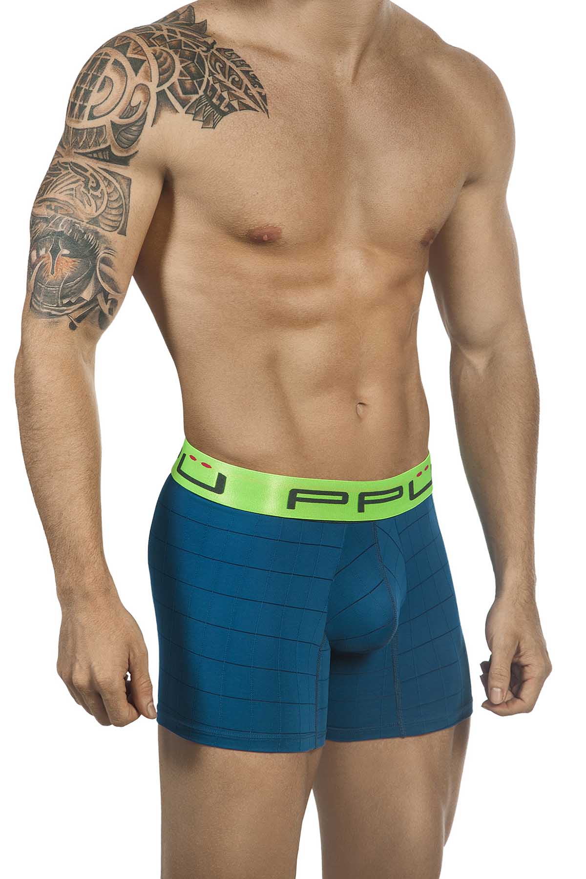 PPÜ Petrol-Blue Boxer Brief