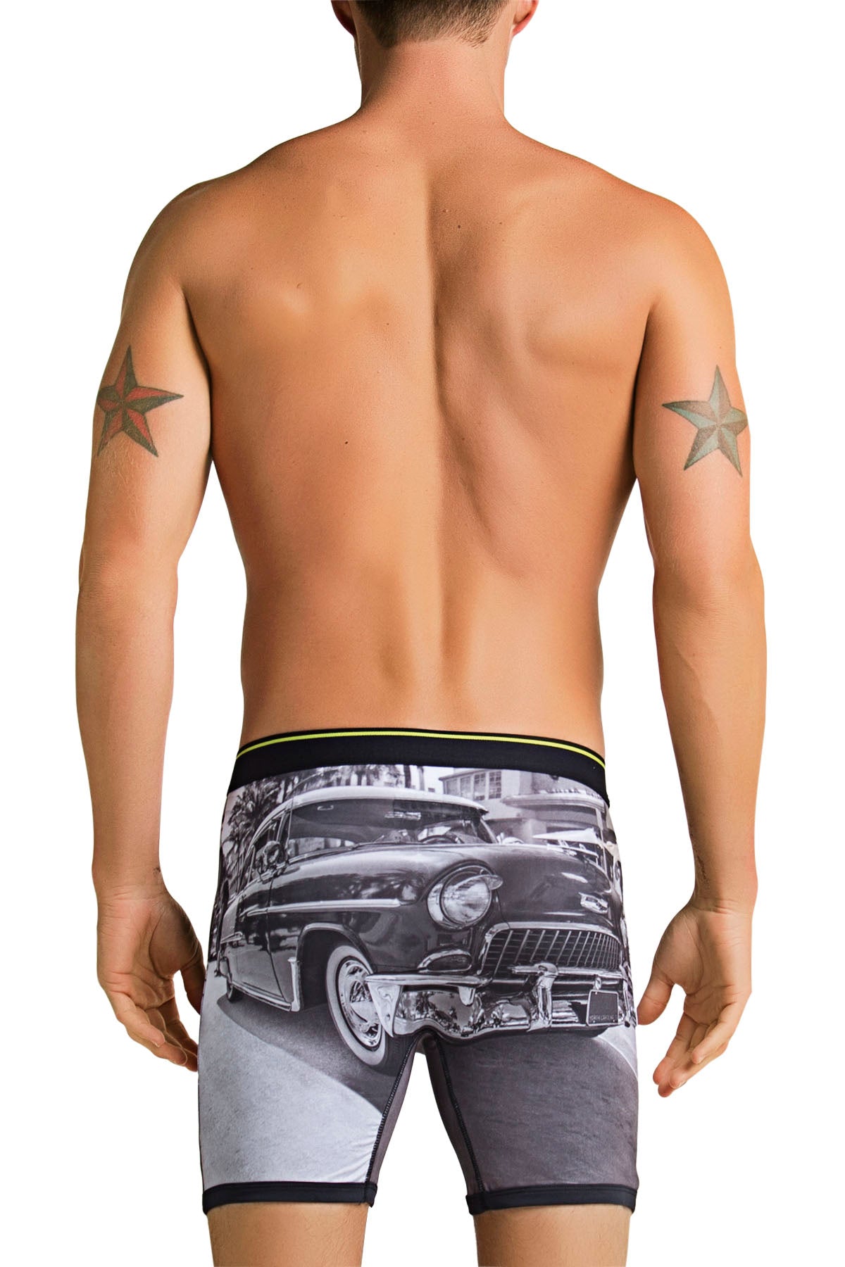 Balanced Tech Vintage Car Performance Boxer Brief