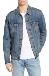 levi's Men's Levi's Denim Trucker Jacket, Size XX-Large - Blue Blue
