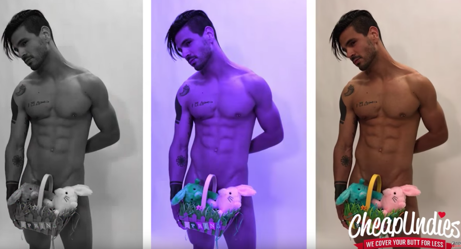 VIDEO:  The Naked Easter Bunny & His Mystery Grab Bags