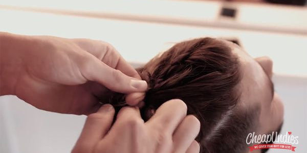 Tutorial: How to Man Braid (In Your Underwear)
