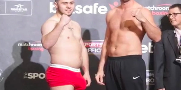 VIDEO:  Pro Boxer Drops His Pants and Shocks with his HUGE Bulge!