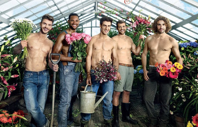 PHOTOS!  Spring Has Arrived!  Celebrate with Sexy Men & Flowers!