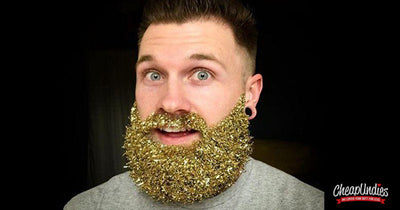 TREND ALERT!  Glitter Beards:  Perfect for the Holidays?