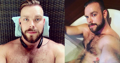 Yum! Hairy Model Hunter Harden's Sexiest Instagram Pics