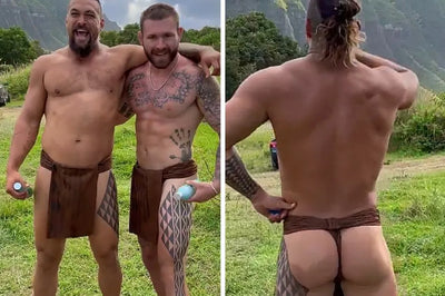 Jason Momoa in a Thong: Why We Can't Get Enough