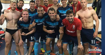 Professional Soccer Player Poses For ‘Viral’ Dressing Room Photo With His Balls Out