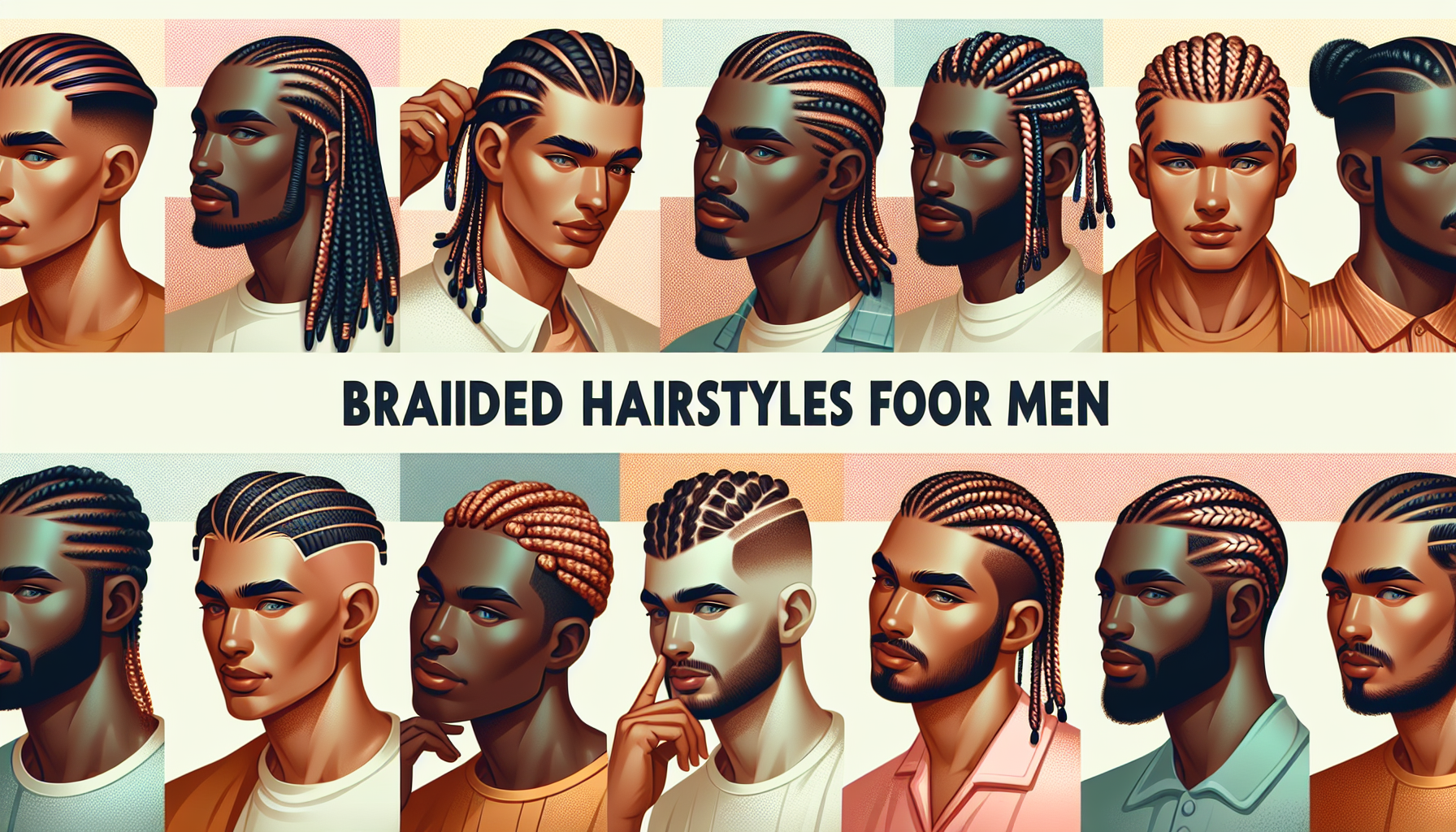 Men Cornrow Braid Styles: Trendy and Timeless Looks