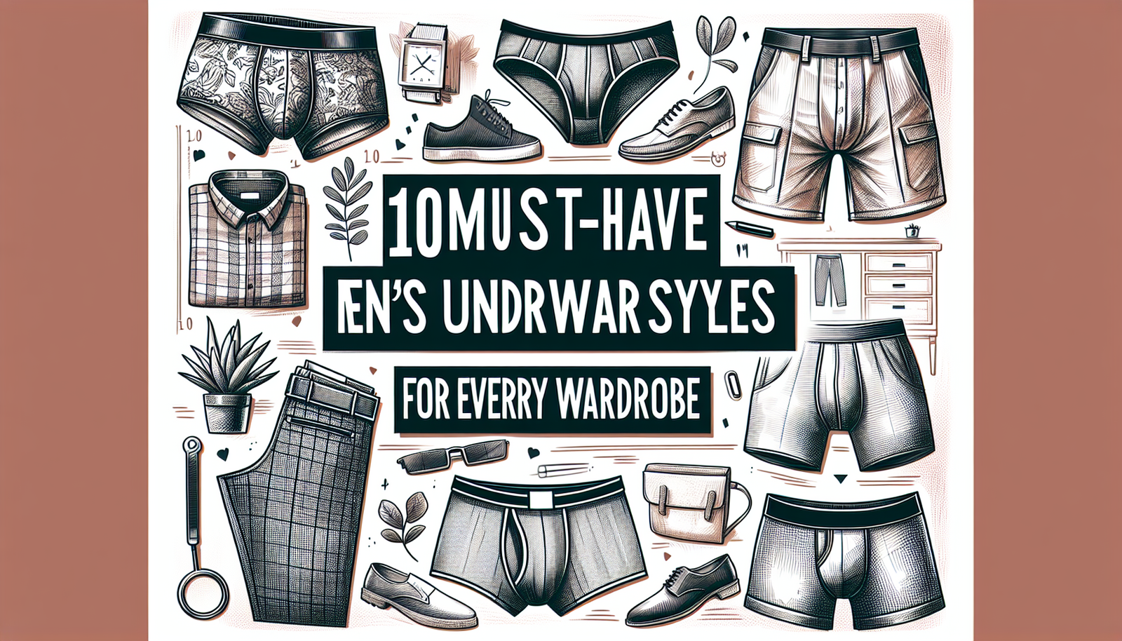 10 Must-Have Men's Underwear Styles for Every Wardrobe