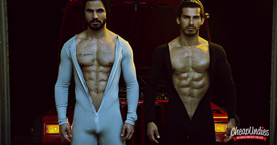 VIDEO!  Venezuelan Twin Brothers: Mechanics in Union Suits