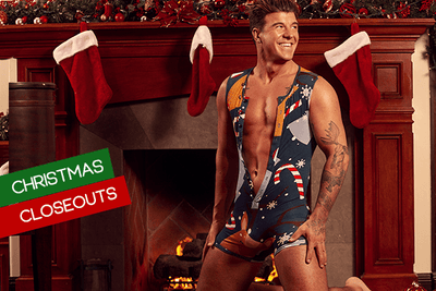CheapUndies Holiday Print Jumper Closeouts